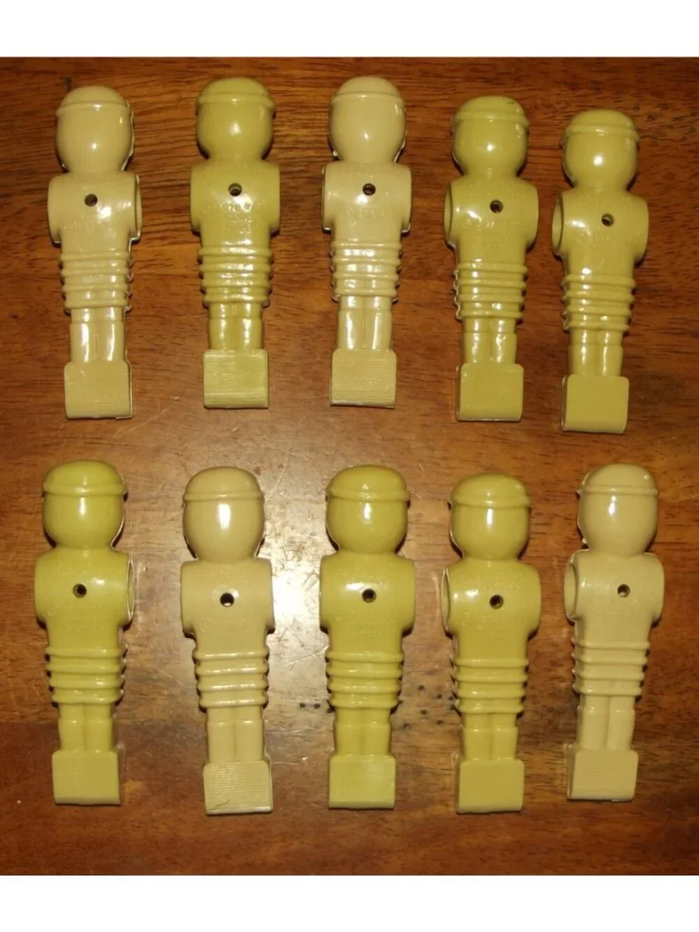 Tournament Foosball Replacement Players (lot of 10) Vintage 1978 Soccer Man Men